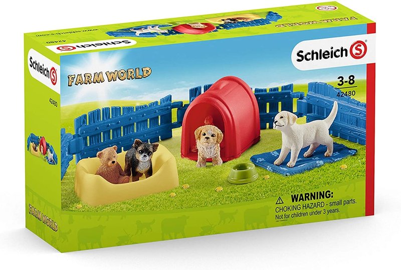 Schleich Schleich Farm World Puppy Pen