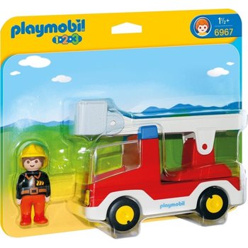 Playmobil Playmobil 123 Ladder Unit Fire Truck