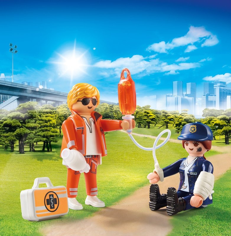 Playmobil Playmobil Duo Pack Doctor and Police Officer