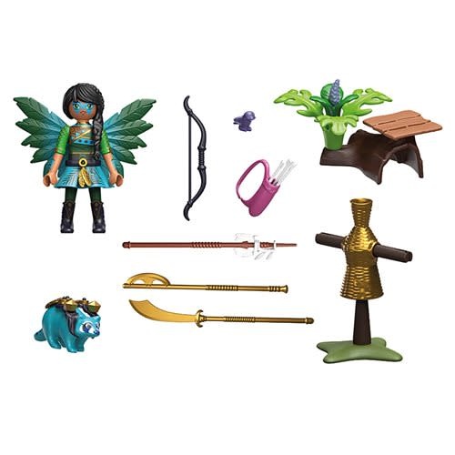 Playmobil Playmobil Starter Pack Auma Knight Fairy with Raccoon