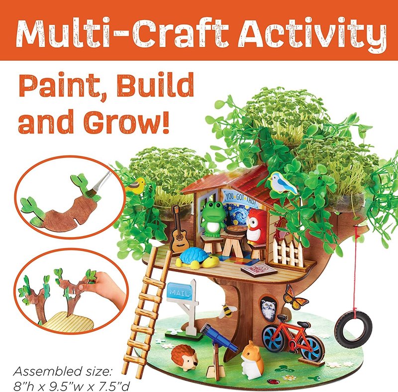 Creativity for Kids Creativity for Kids Build & Grow Treehouse