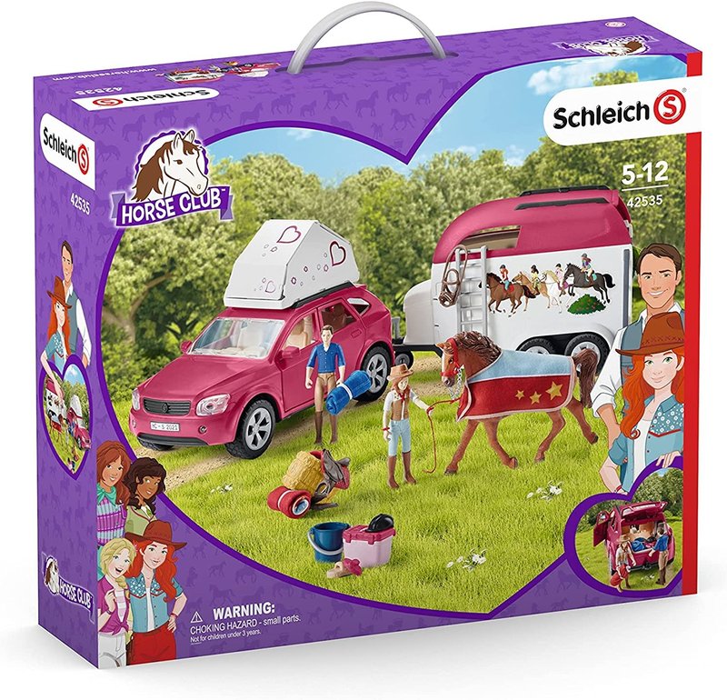 Schleich Horse Club Adventures with Car and Trailer