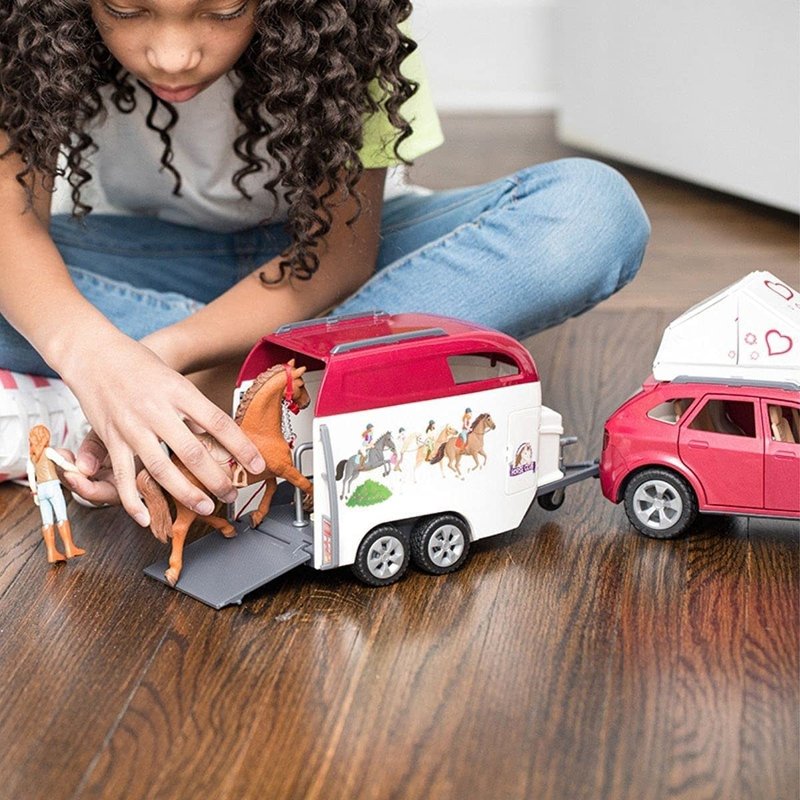 Schleich Horse Club Adventures with Car and Trailer