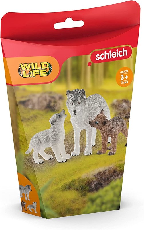 Schleich Schleich Wild Life Mother Wolf with Pups