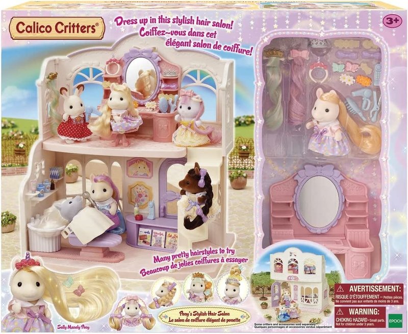 Calico Critters Calico Critters Pony's Stylish Hair Salon