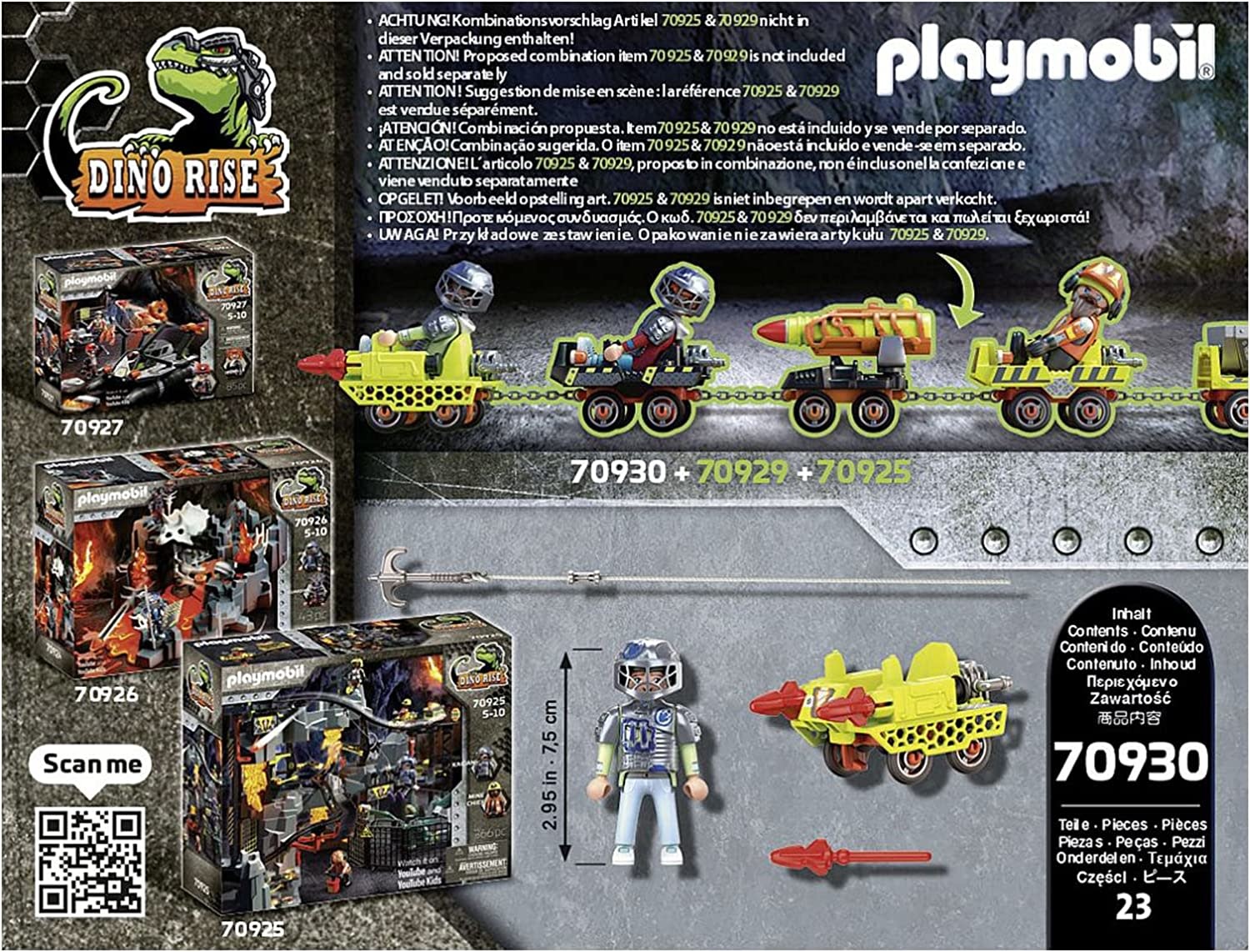 Playmobil Playmobil Dino Mine Cruiser