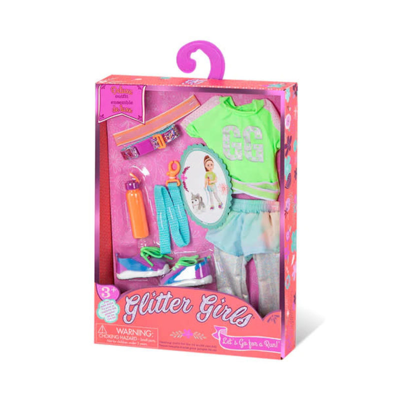 Our Generation Glitter Girls Deluxe Outfit Let's Go for a Run!