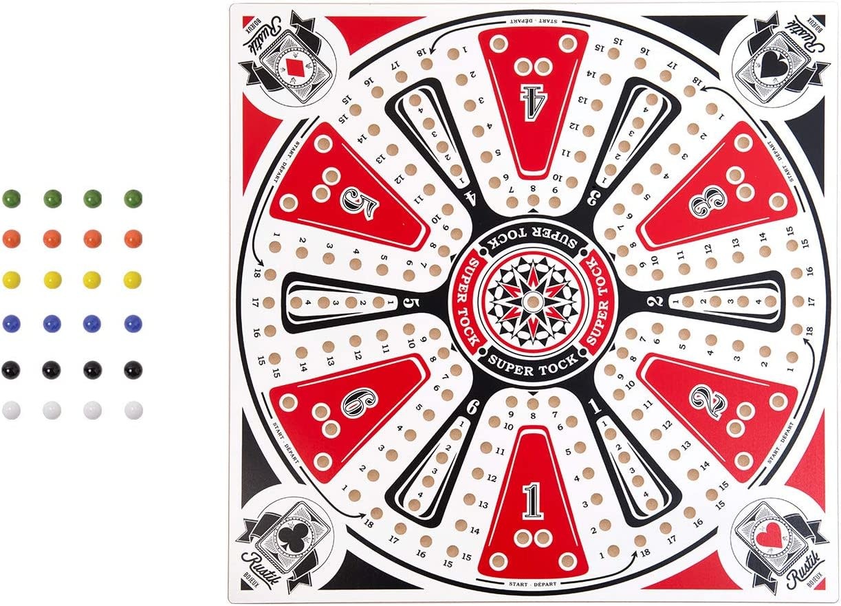 Rustik Game Super Tock 6 Players