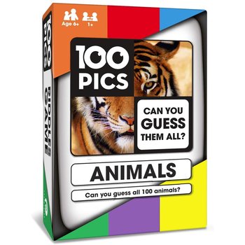 Asmodee 100 Pics Game Animals