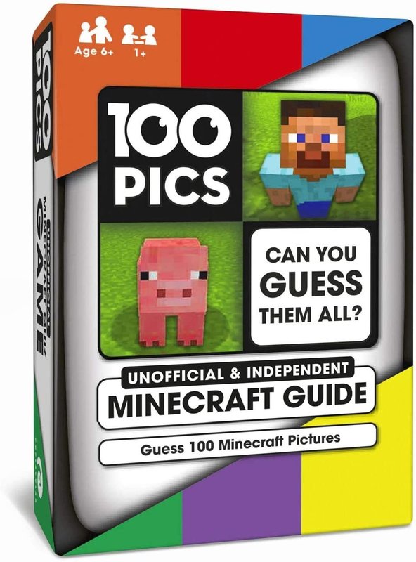 Asmodee 100 Pics Game Unofficial Minecraft