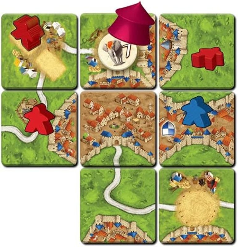 Z-Man Games Carcassonne Game Exp:10 Under The Big Top