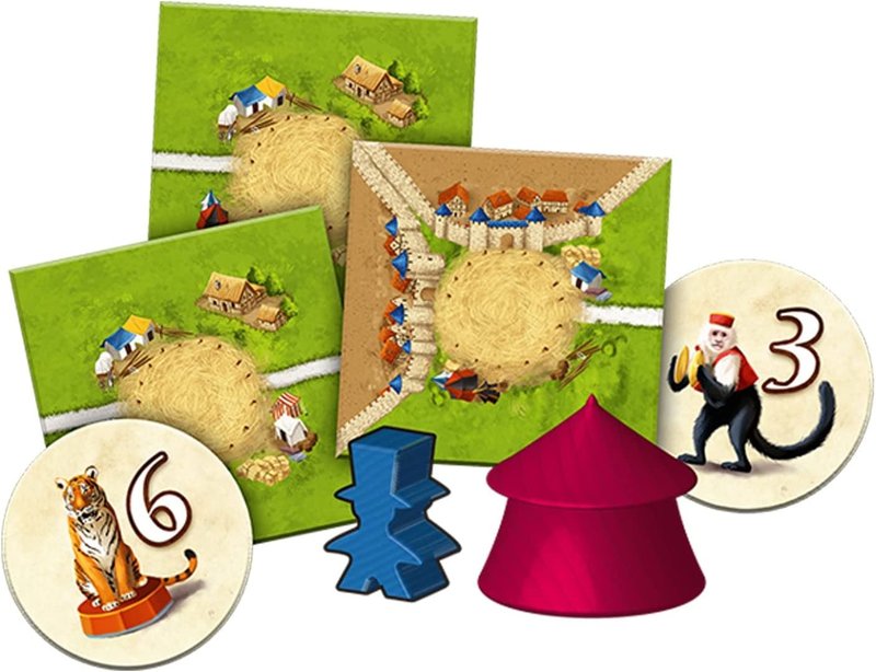 Z-Man Games Carcassonne Game Exp:10 Under The Big Top