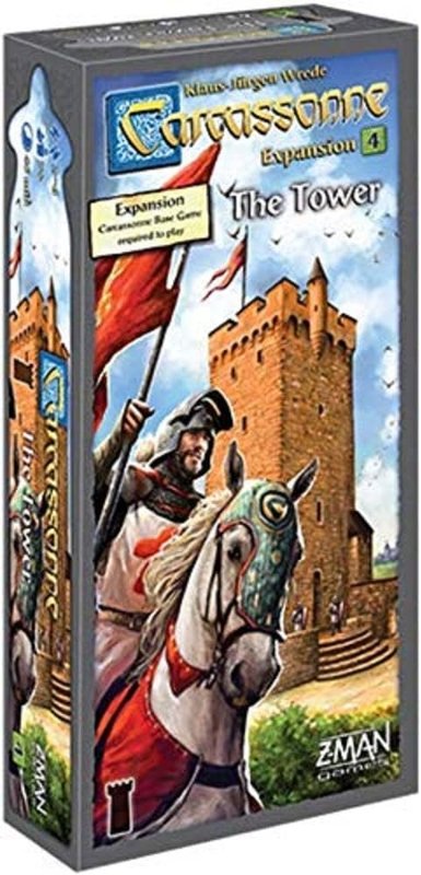 Z-Man Games Carcassonne Game Exp:4 The Tower