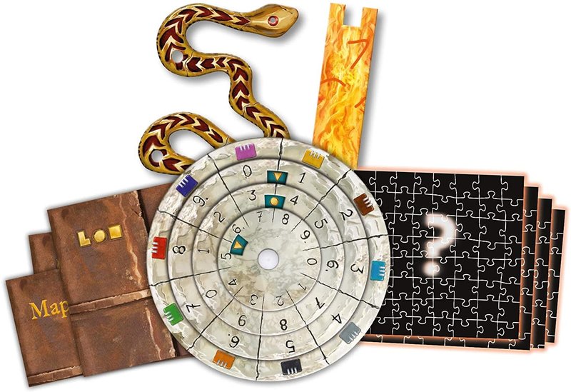 Thames & Kosmos Exit Game: The The Sacred Temple (Level 3 with Puzzle)