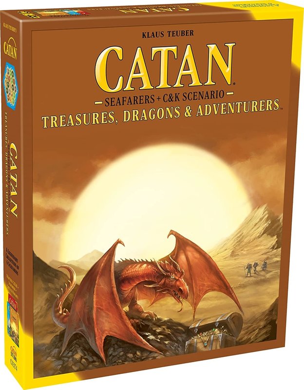 Catan Studios Catan Game Expansion Treasures, Dragons & Adventurers