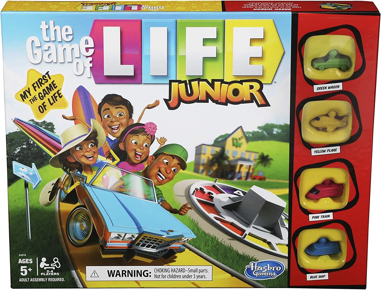 Life Jr Hasbro Game of Life Jr - Minds Alive! Toys Crafts Books