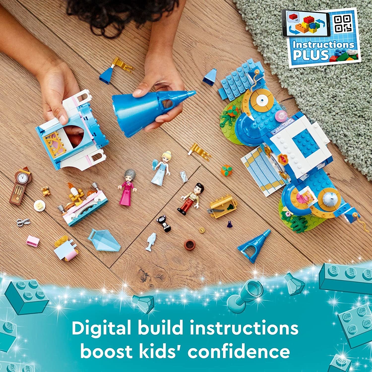 Lego Lego Disney Cinderalla & Prince Charming's Castle