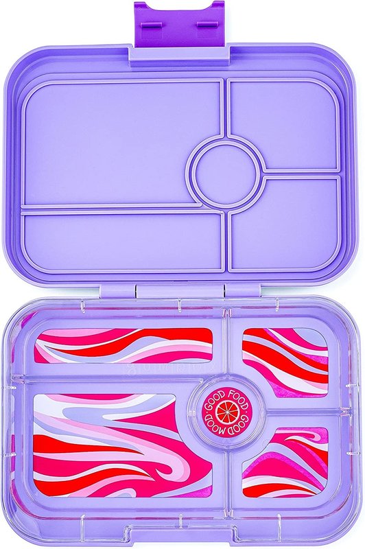 Yumbox Lunch Box Tapas 5 Compartmant Ibiza Purple