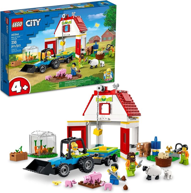 Lego Lego City Farm Barn and Farm Animals
