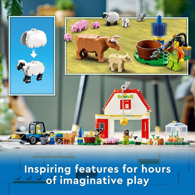 Lego City Farm Barn and Farm Animals - Minds Alive! Toys Crafts Books