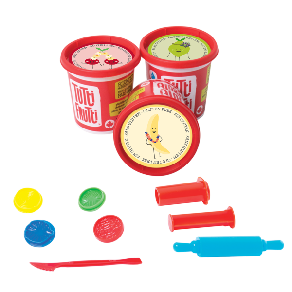 Tutti Frutti Tutti Frutti Modelling Dough Gluten Free Hamburgers Trio