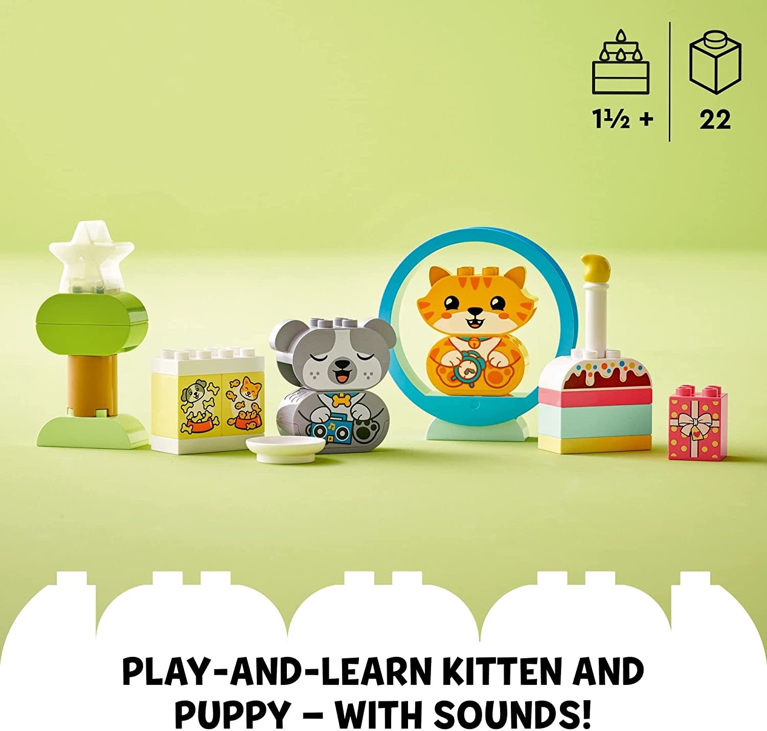 Lego Lego Duplo My First Puppy & Kitten with Sounds