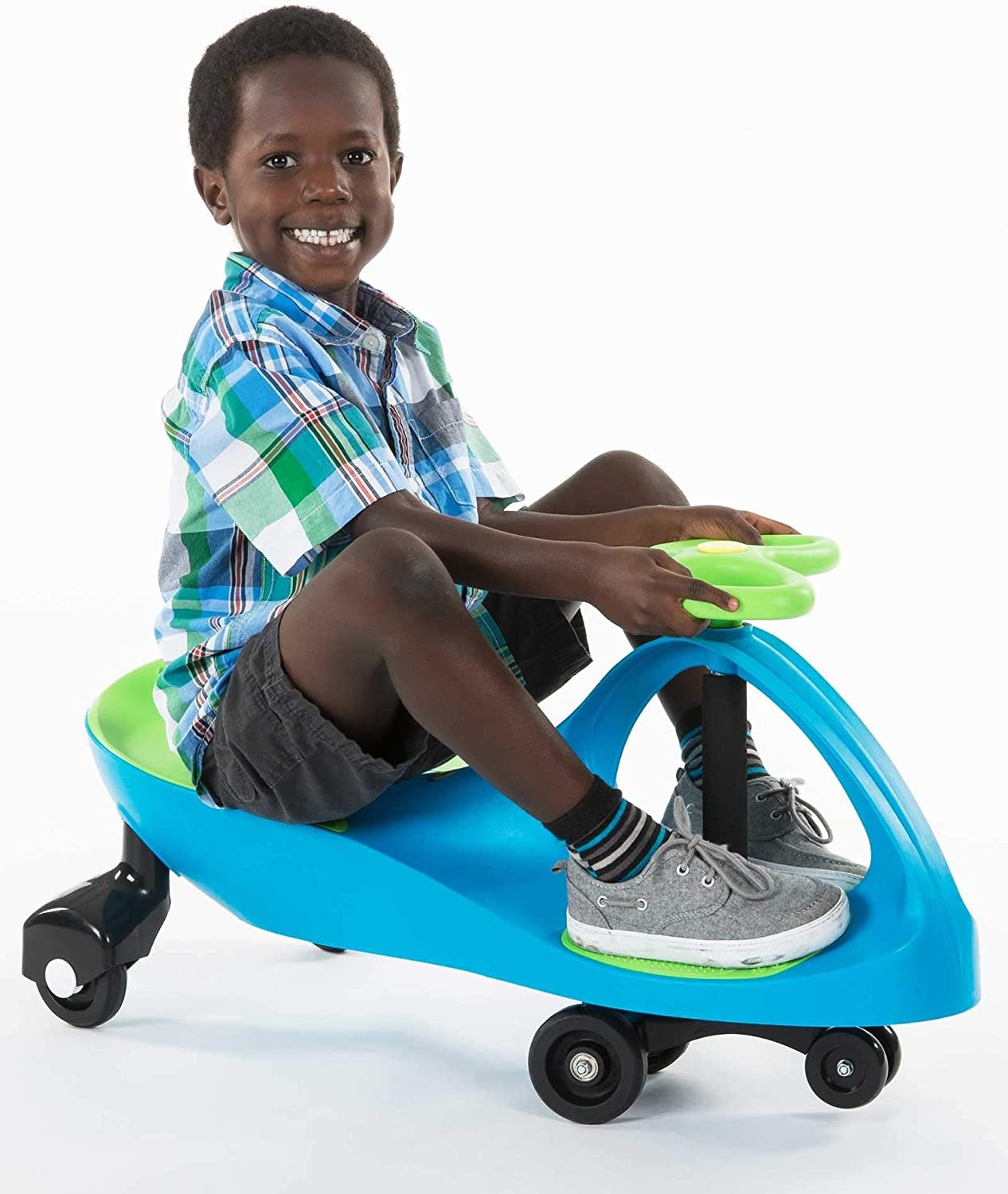 Plasmart Plasma Car Aqua Blue & Lime Green