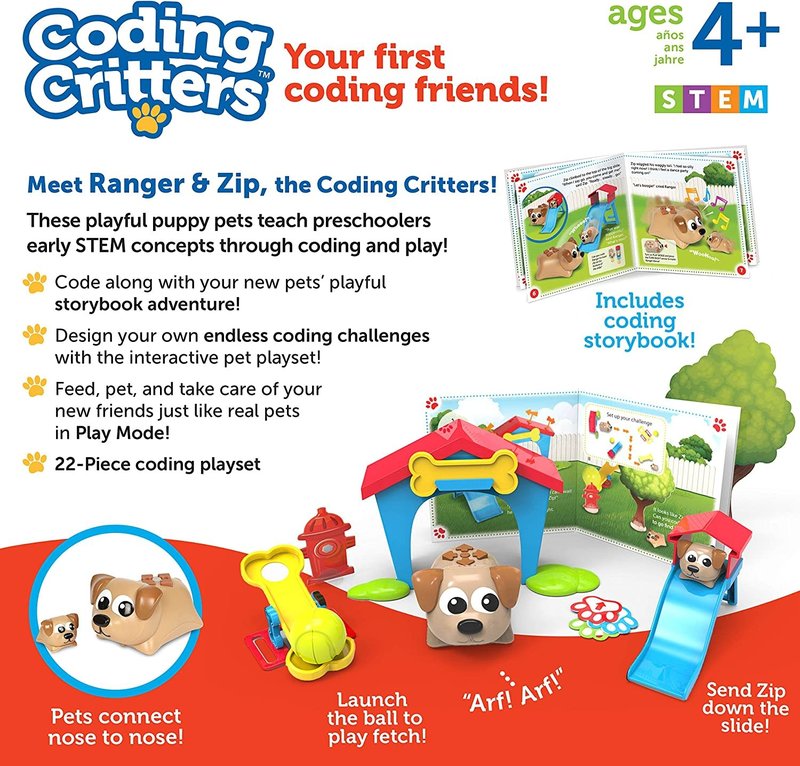 Learning Resources Learning Resources Coding Critters Ranger & Zip