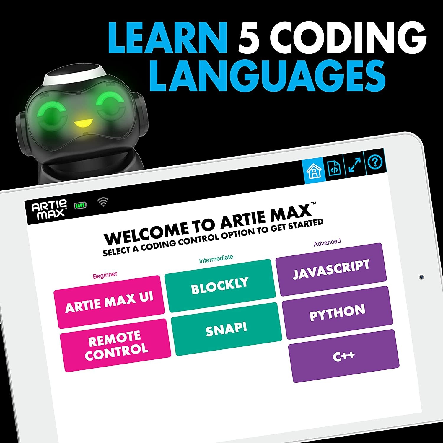 EI Artie Max Coding Robot