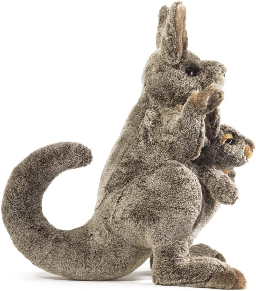 Folkmanis Folkmanis Puppet Kangaroo with Joey