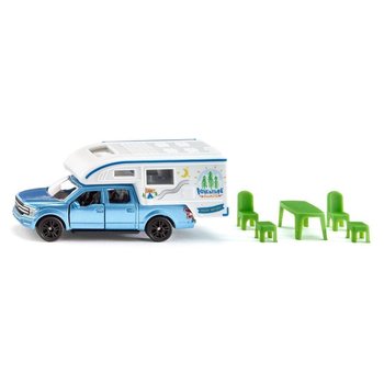 Siku Siku Die Cast Ford F150 Pick-Up Camper