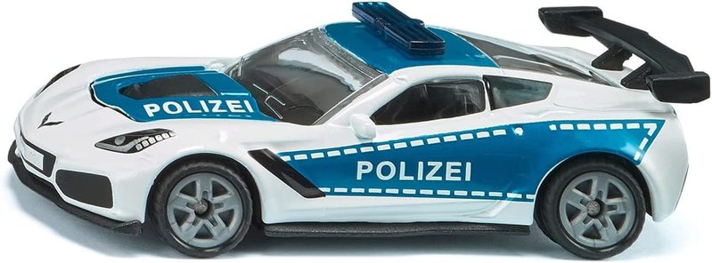 Siku Siku Die Cast Chevrolet Corvette ZR1 Police