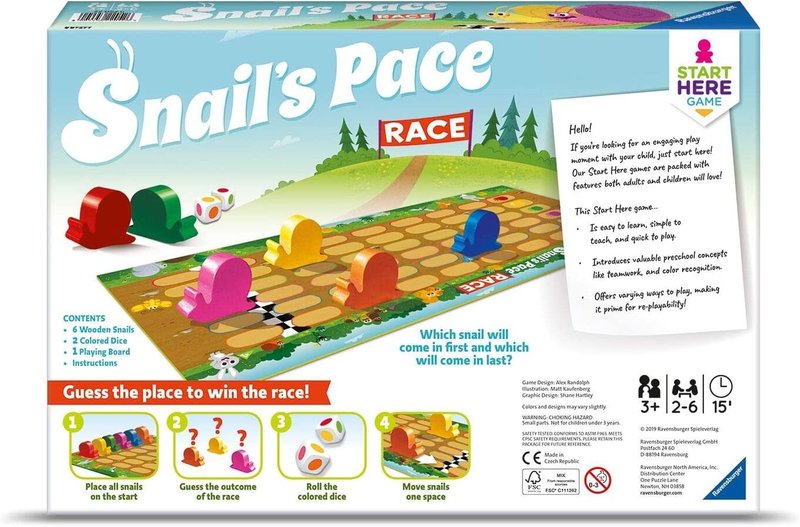 Ravensburger Ravensburger Game Snail's Pace Race