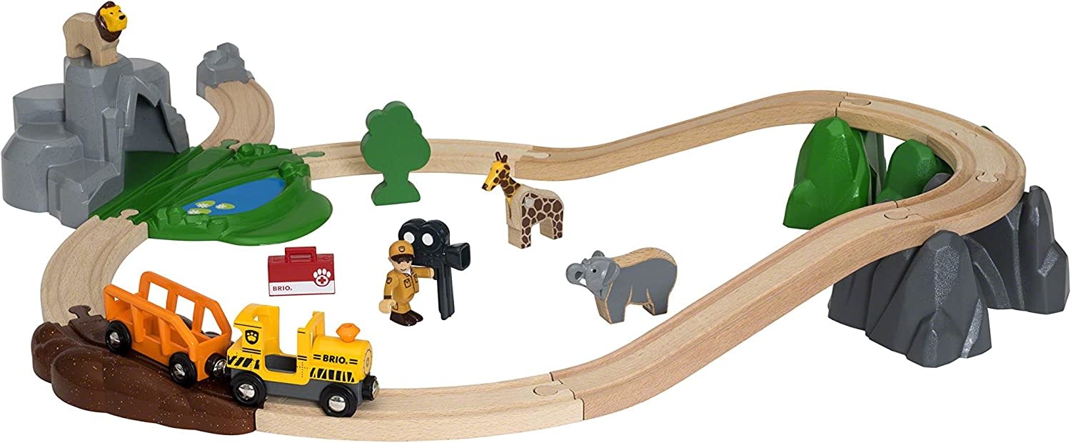 Brio Brio World Railway Safari Adventure Train Set