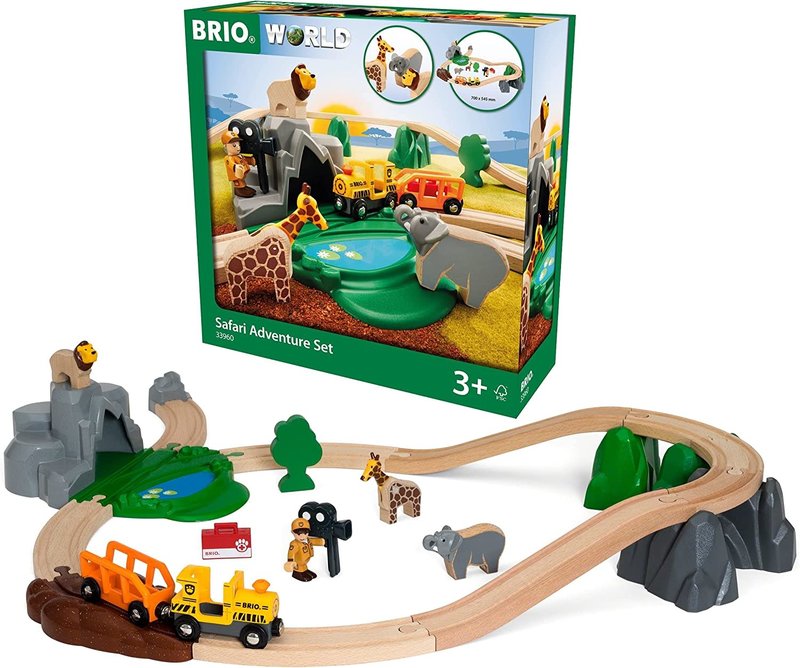 Brio Brio World Railway Safari Adventure Train Set