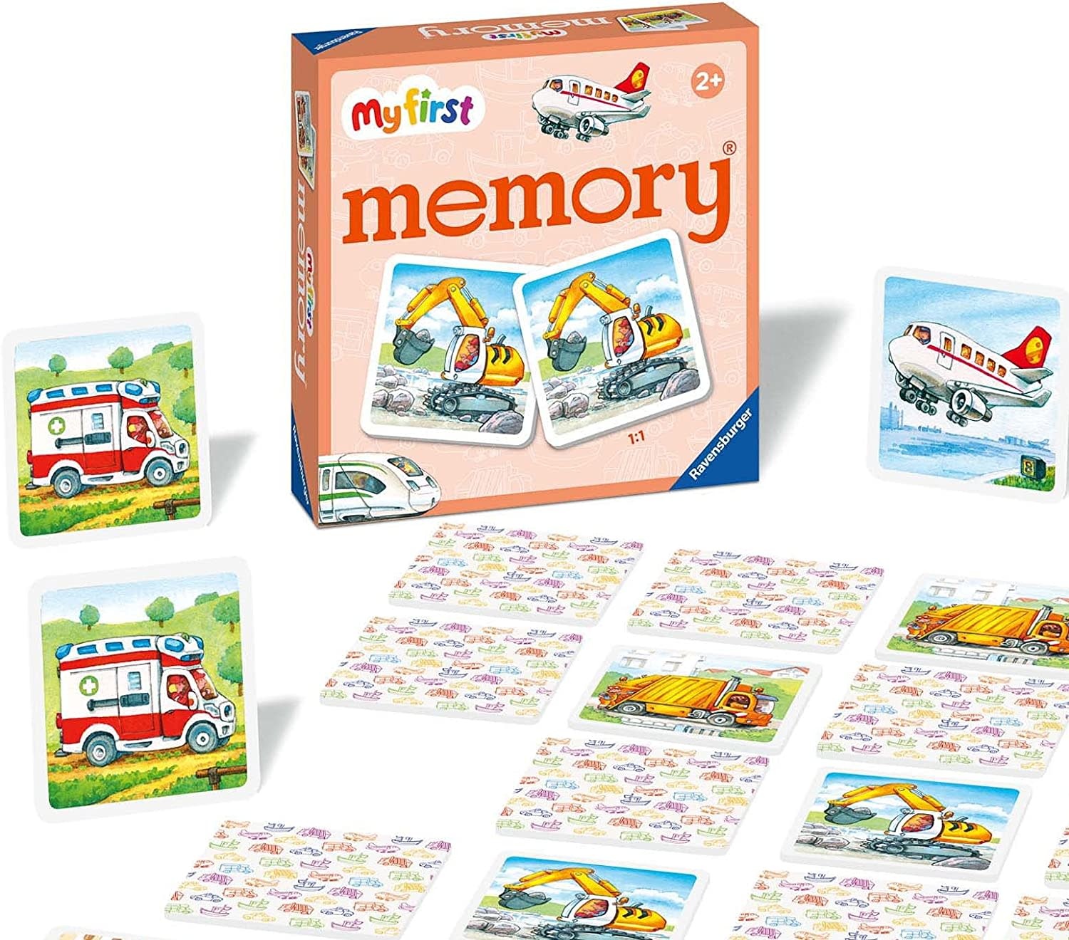 Ravensburger Ravensburger My First Memory Game Vehicles