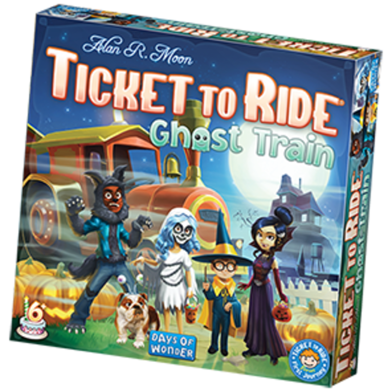 Days of Wonder Ticket to Ride Ghost Train Game