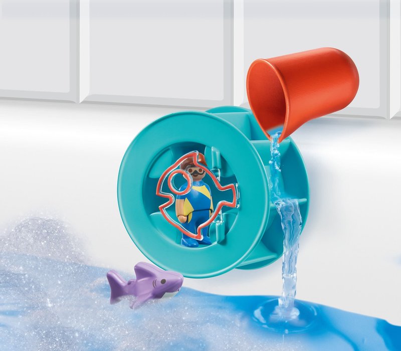 Playmobil Playmobil 123 Water Wheel with Baby Shark