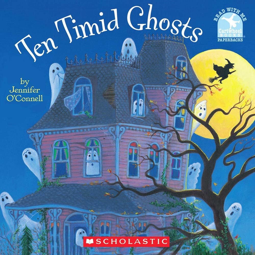 Scholastic Ten Timid Ghosts Book