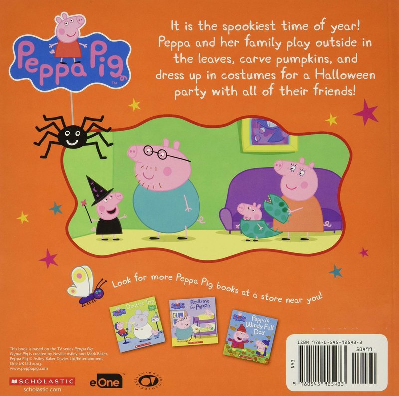 Scholastic Peppa Pig: Peppa's Halloween Party Book