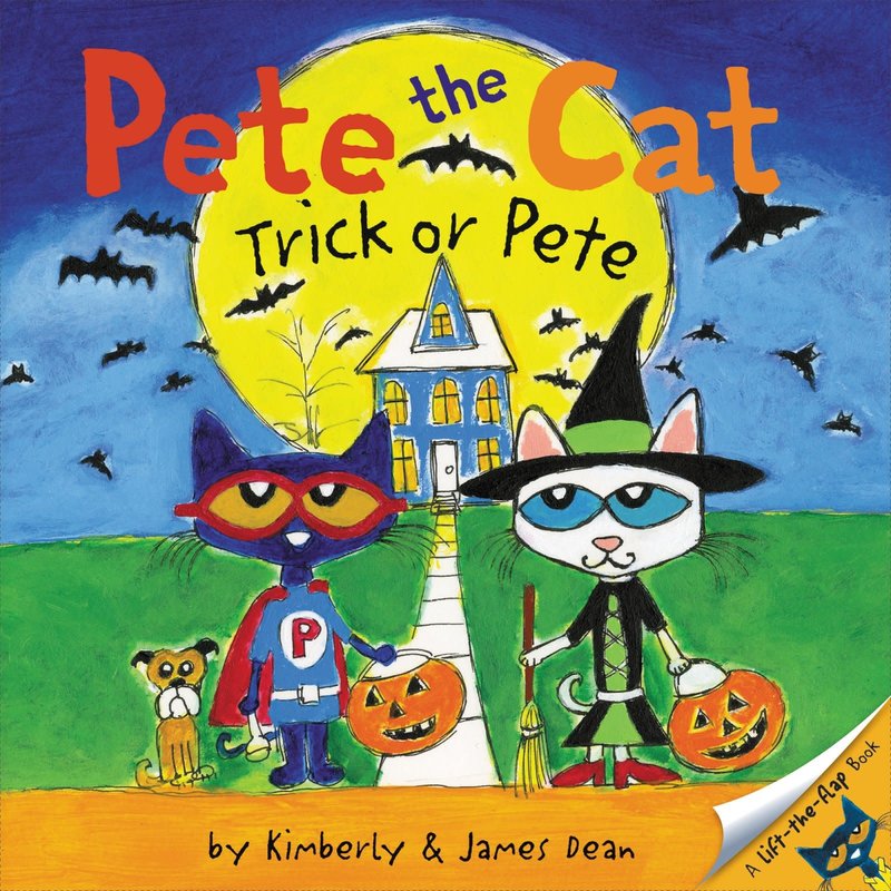 Pete the Cat Trick or Pete Book