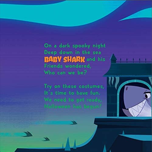 Scholastic Trick or Treat Baby Shark Book