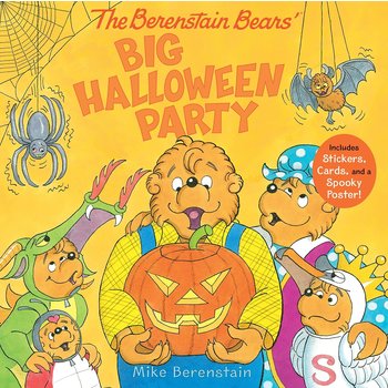 The Berenstain Bears' Big Halloween Party Sticker Book