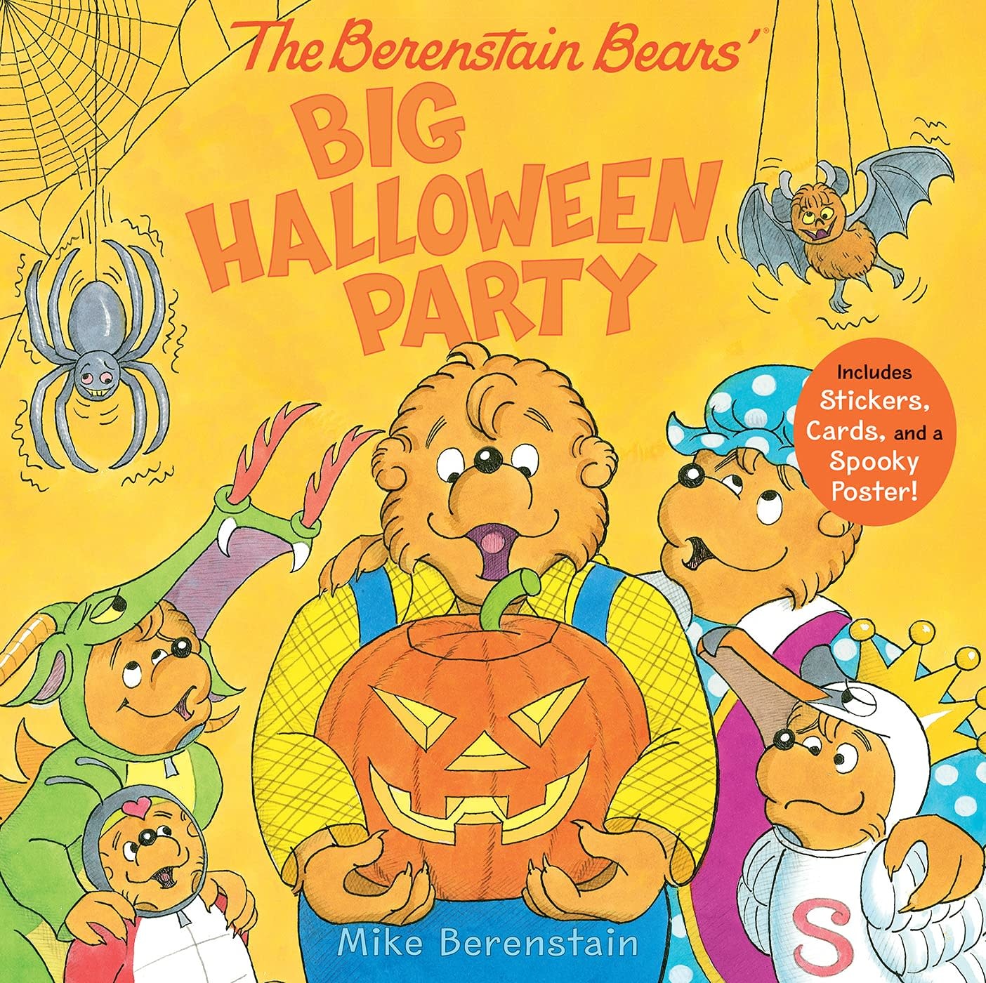 The Berenstain Bears' Big Halloween Party Sticker Book