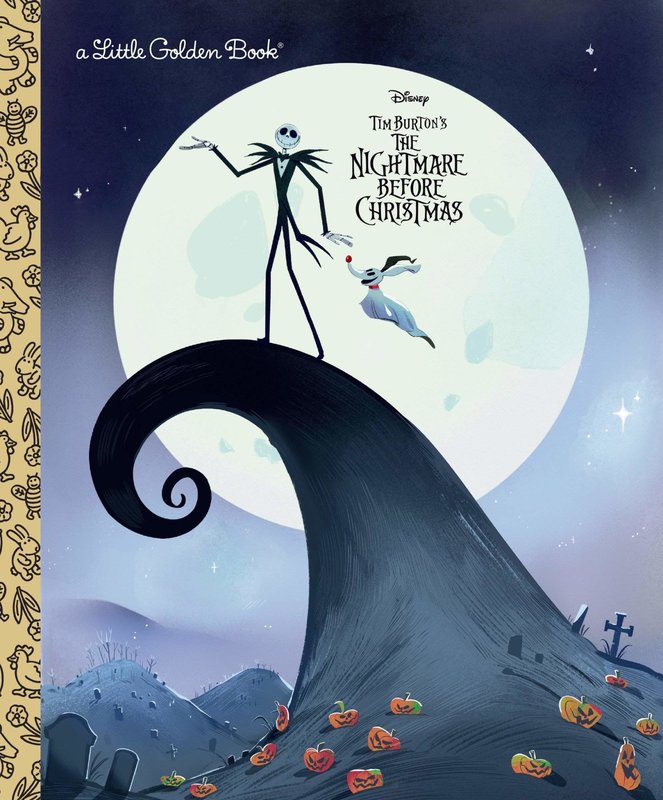 Golden Book The Nightmare Before Christmas