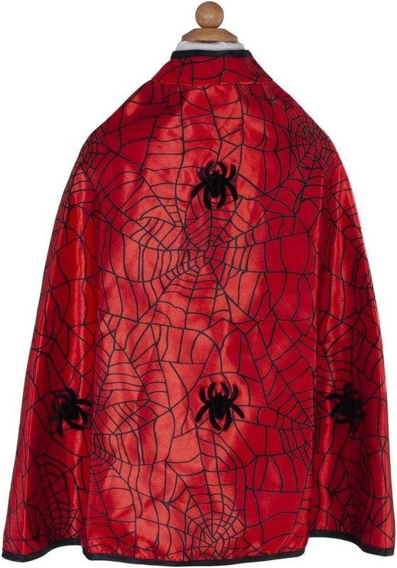 Great Pretenders Reversible Spider/Bat Cape & Mask 4-6