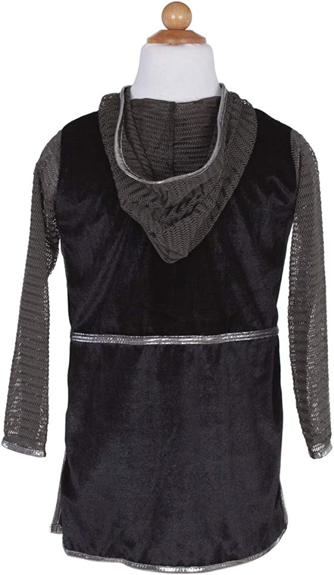 Great Pretenders Silver Knight with Tunic Cape & Crown Size 5-6