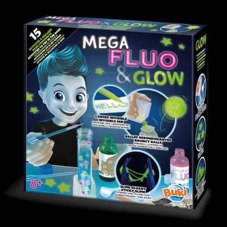Buki Mega Fluo & Glow 15 Activities