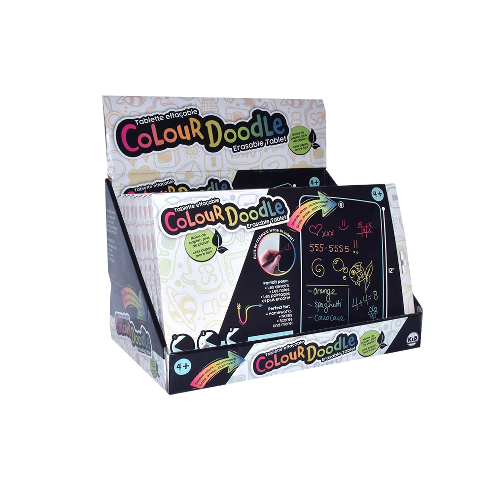 Colour Doodle Erasable Tablet 12"
