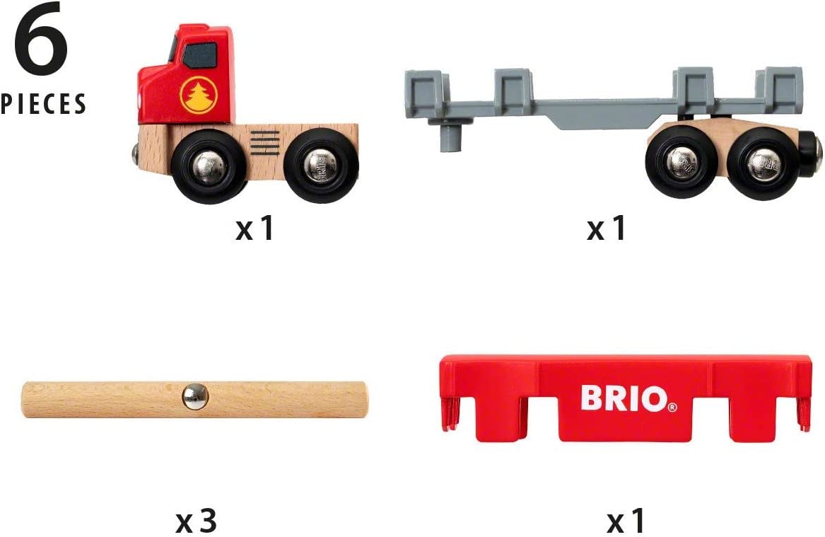 Brio Brio World Train Lumber Truck